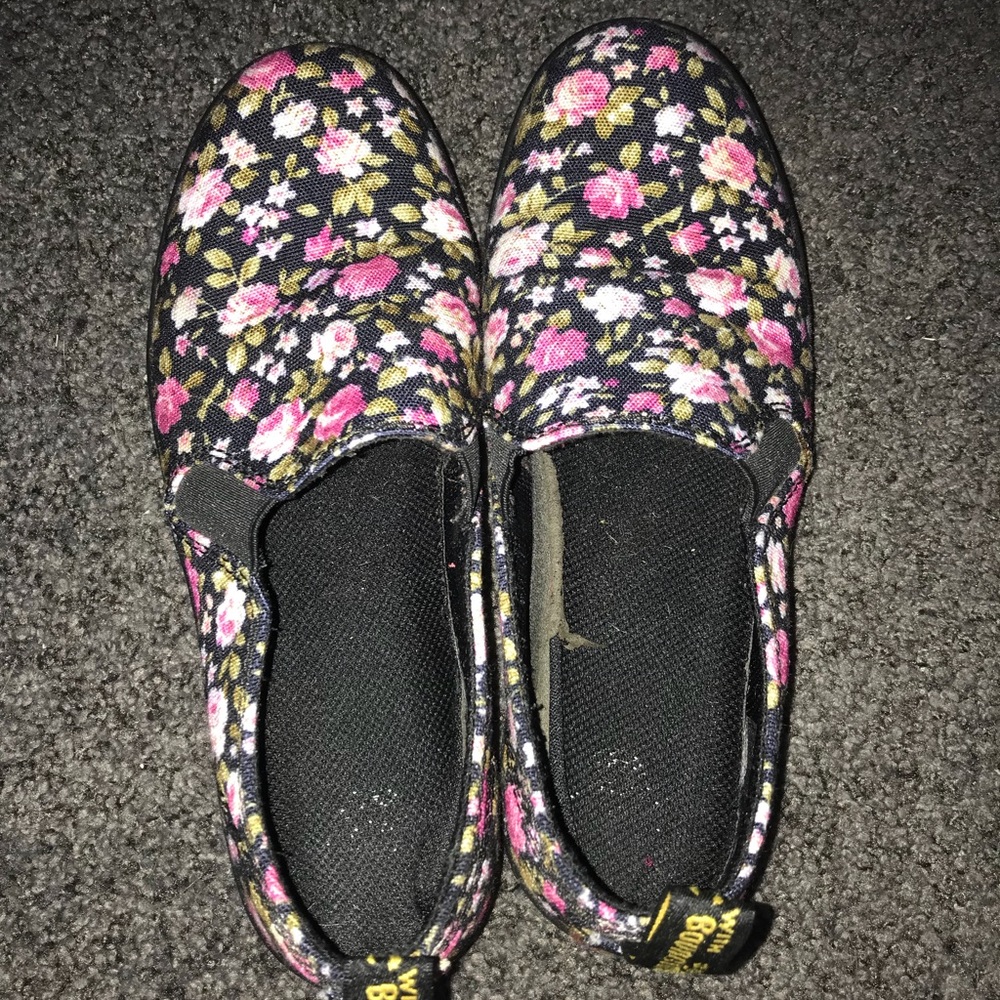 Floral Dr. Martens sneakers